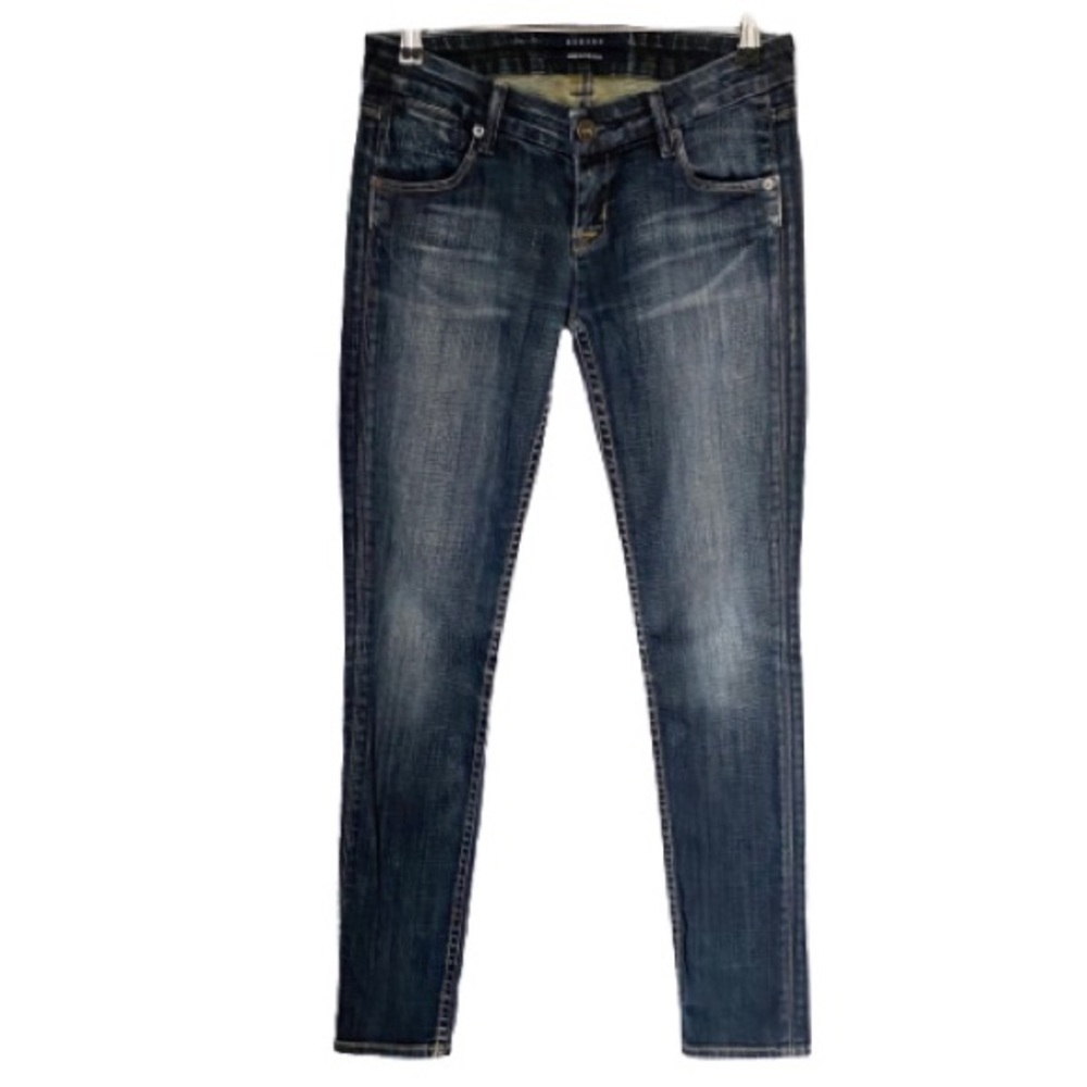 Hudson Jeans Dark Skinny Jeans